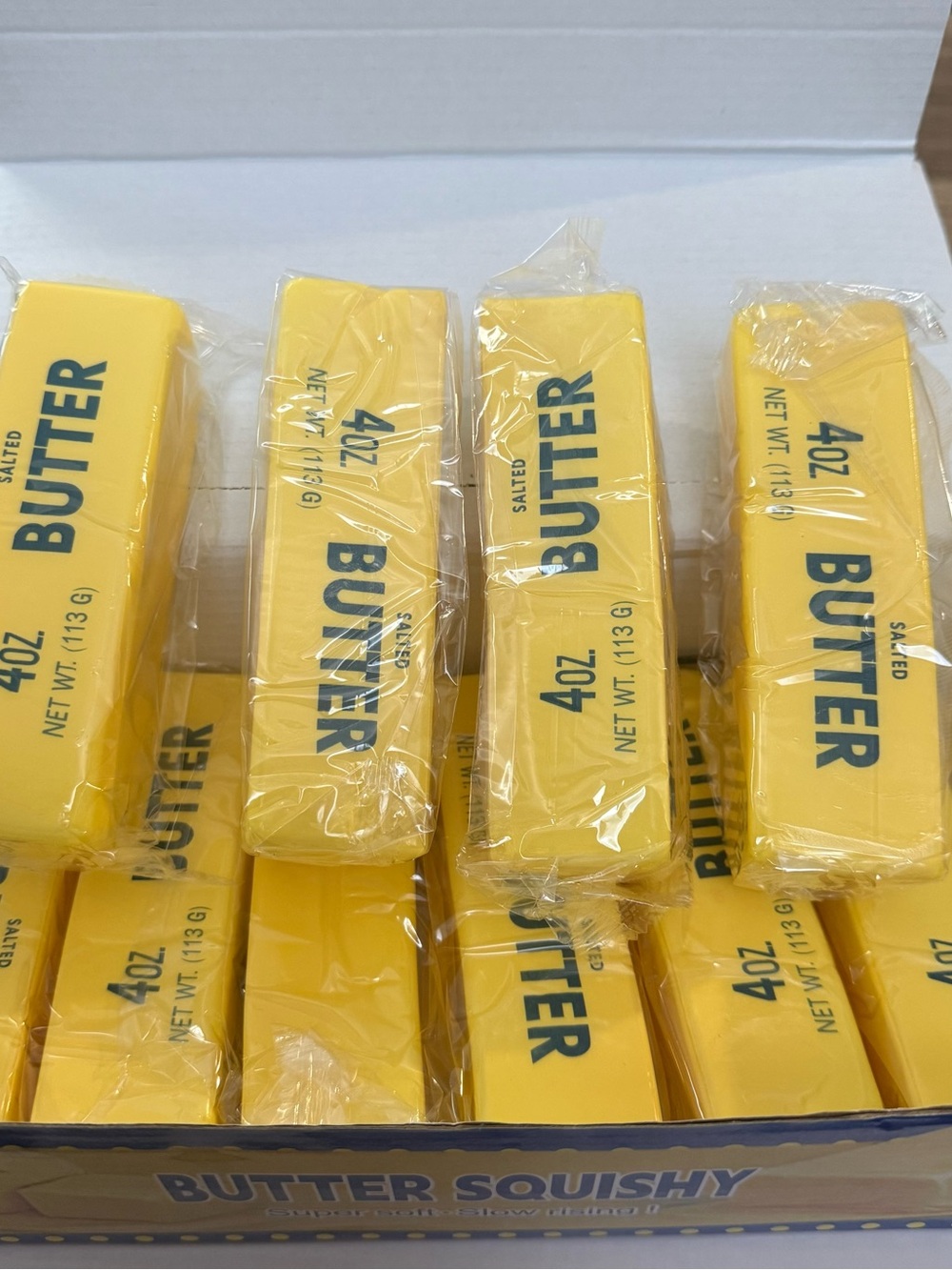 3 Pack Butter Stick Squishy Toy Realistic Slow Rising Stress Relief Squeeze Toy⁠